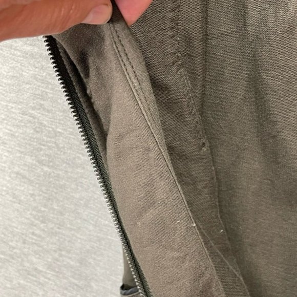 Lululemon Womens Olive Green Zip up Hoodie Size 6 - Picture 11 of 14